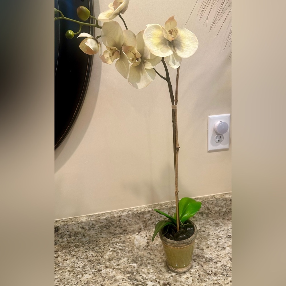 Artificial Orchid Decor 24 inch Height